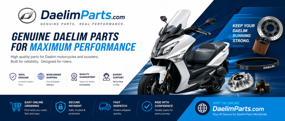 Genuine Daelim Parts, Factory Direct